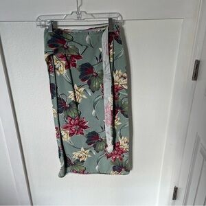 Vintage Ralph Lauren Country Women's Small Floral Wrap Skirt.